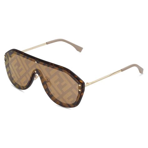 fendi eyewear shield frame sunglasses|authentic fendi sunglasses.